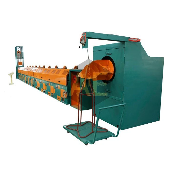 Máquina trefiladora de alambre para ataduras